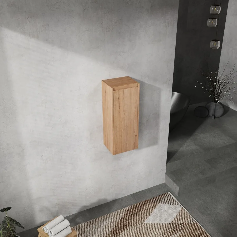 12 Bathroom Side Cabinet Soft Close Doors Float Mounting Design KDPacking