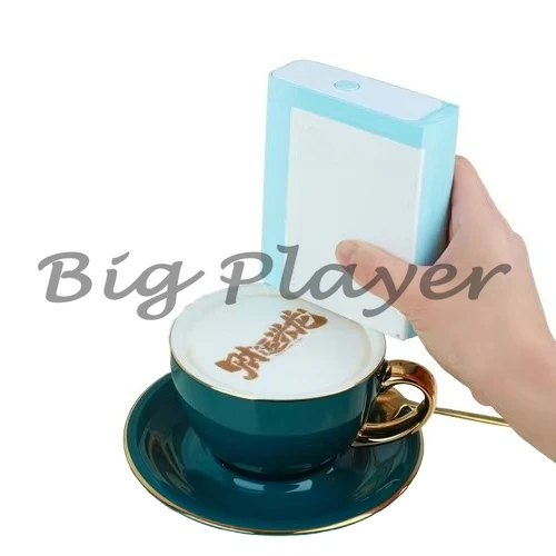 Smart Wireless Food Inkjet Printer - DIY Edible Image Printer Pen for Chocolate, Biscuit, and Dessert Making