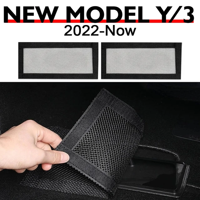 2 pçs capa de ventilação de ar do banco traseiro para tesla modelo 3 & modelo y assento traseiro protetor de saída de ar condicionado do carro acessórios de malha de ventilação de ar