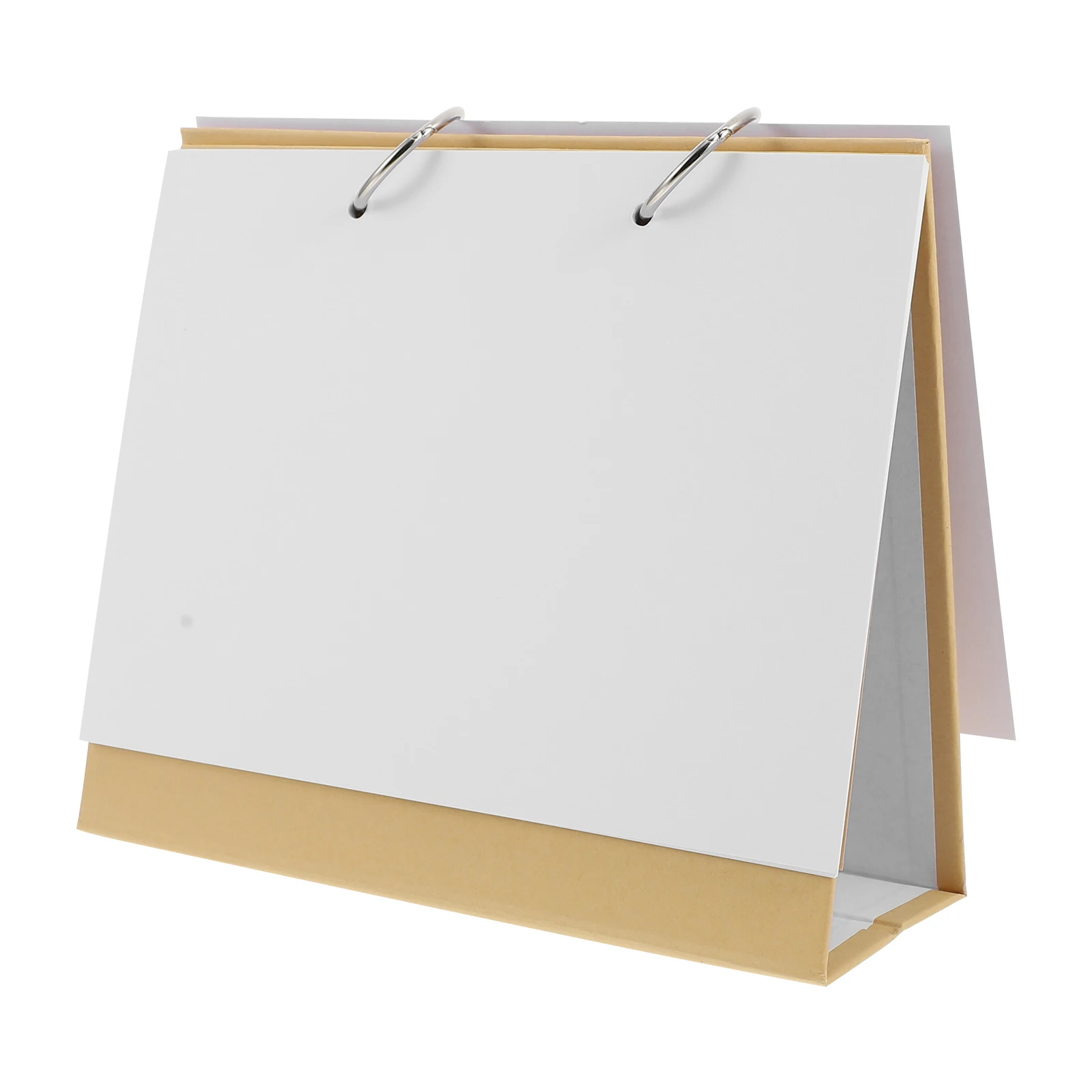 

Blank Desk Making Book 8 Inch Kraft Paper Detachable DIY Photo Display Calendar Making Loose Leaf Book Doodle Loose Leaf