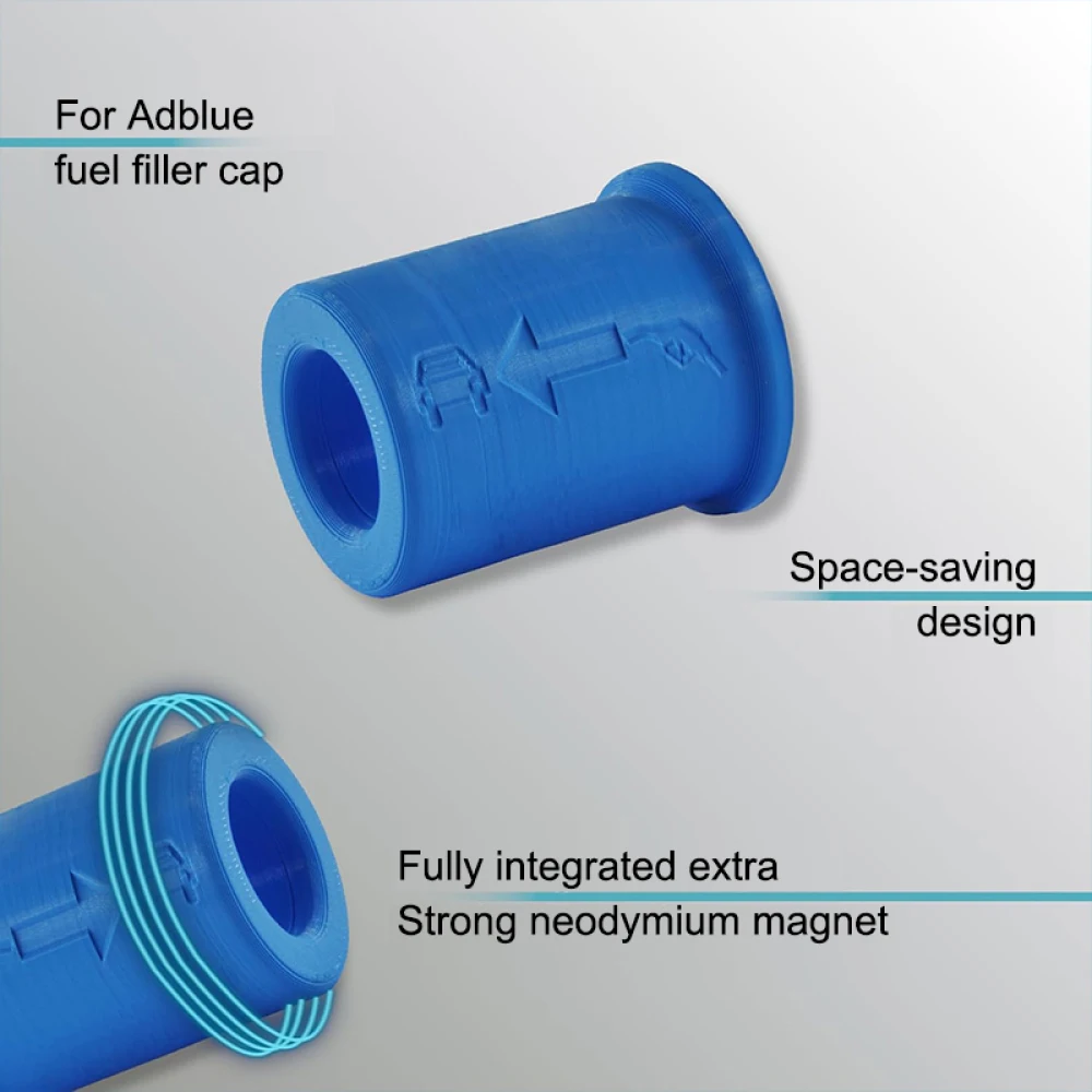 1 Stück AdBlue-Tankadapter, magnetischer Adapter, Tankstellen-Additiv, 19mm Universal-Diesel-Auto-AdBlue-Füllstutzen-Anschluss – Detail 6