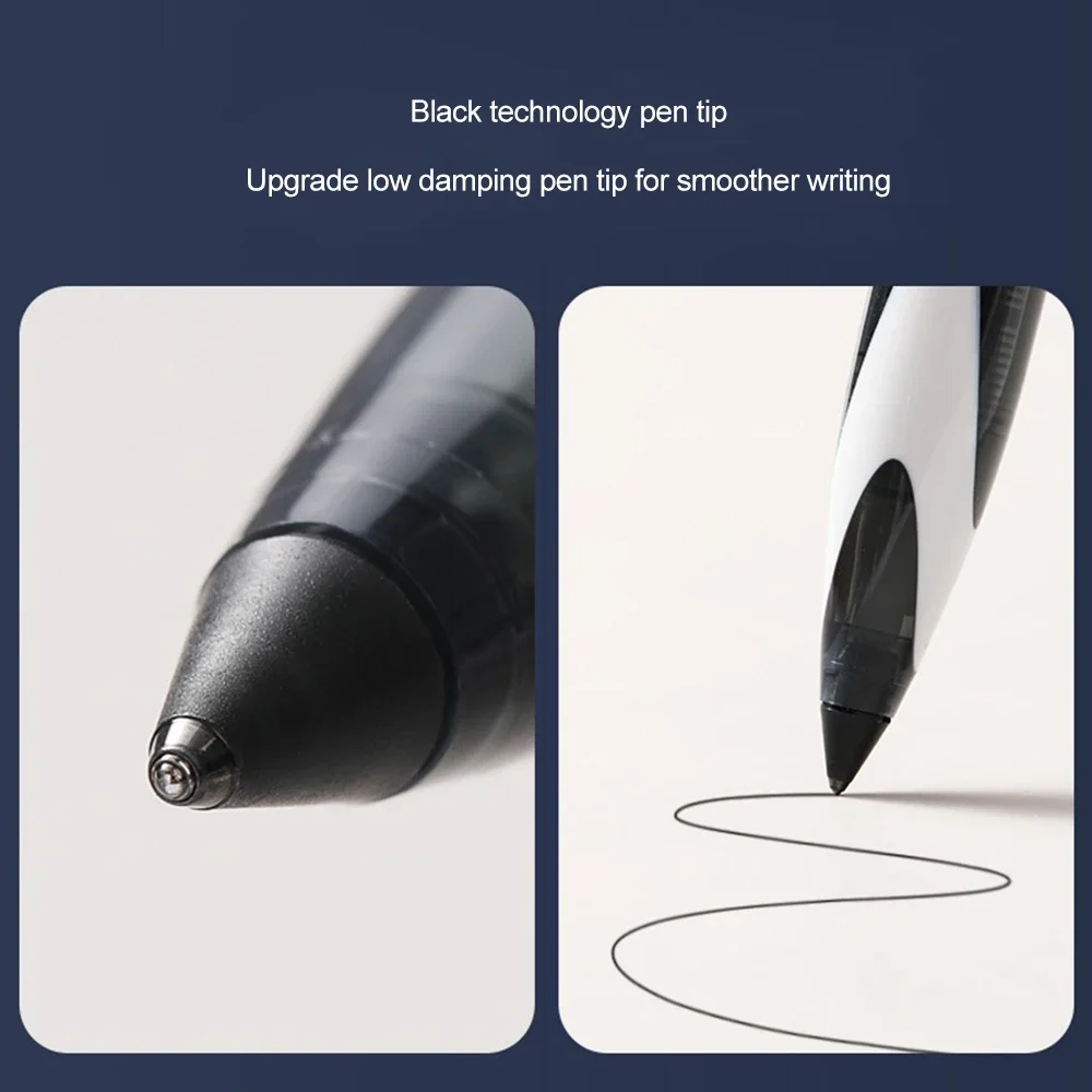 1pcs UNI Limited Gel Pen Straight Liquid 0.5mm UBA-188 Free Control Black Technology Pen Signature Business Office Supplies