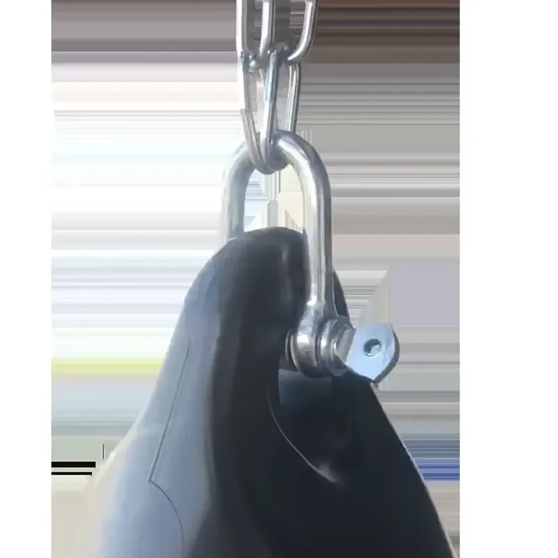 Heavy Duty Inflatable Pill Shape Boxing Water Bag for Outdoor Fitness Training Punching Stand Free Standing Heavyweight Sack