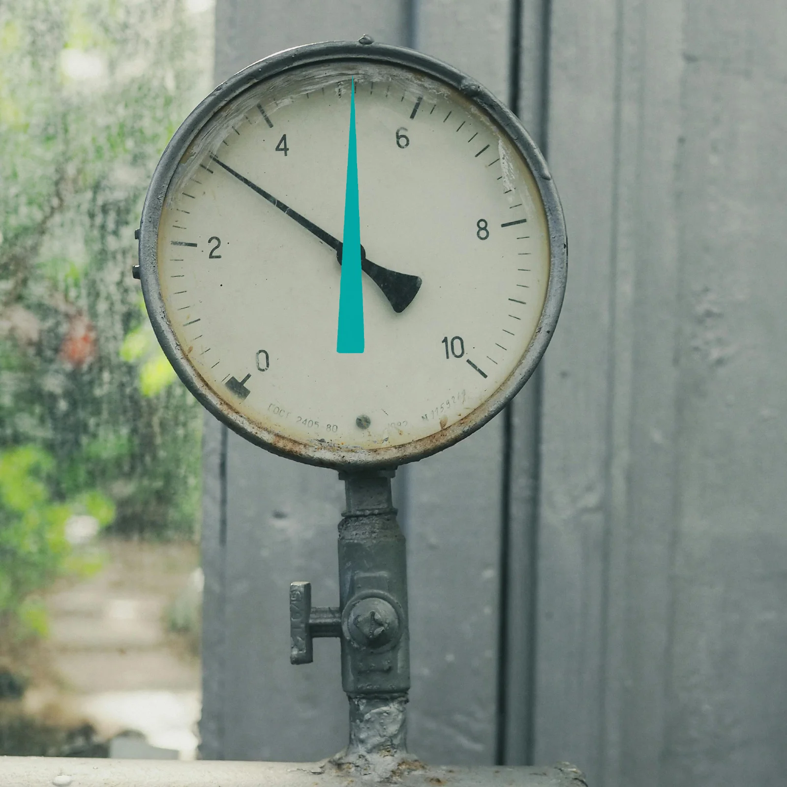 

Reflective Waterproof Pressure Gauge Sticker Needle Indicator For Oil Well Pump Pool Hvac Water Hose Bib Tester Adapters