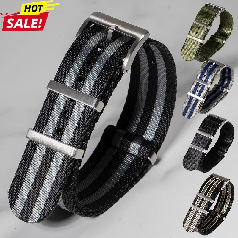 

Нейлоновый ремешок для Omega MoonSwatch Seamaster 300 Speedmaster, мужской спортивный холщовый ремешок для часов, браслет для Seiko 18 мм, 20 мм, 22 мм