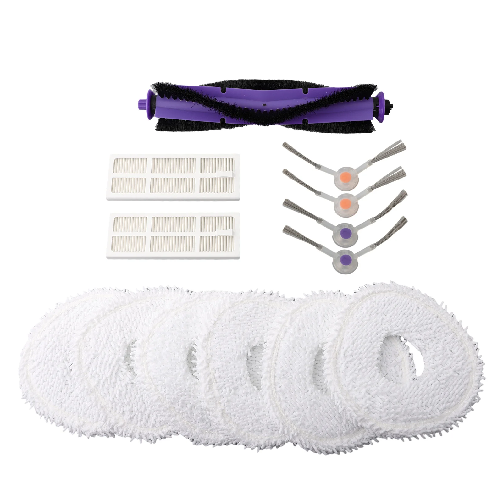 Maintain Cleaning Performance with Accessory Kit  Reduce Air Pollutants  Main Brush  Side Brush  Filters  Wipes