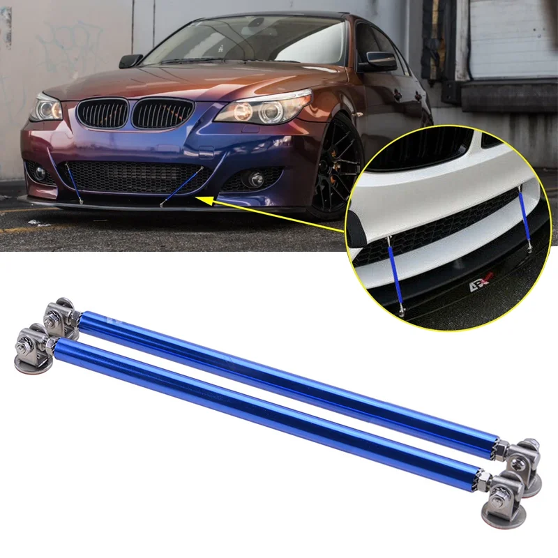 Car Front Rear Bumper Lip Splitter Spoiler Support Bar Kit Decorative Rod For Dodge Chrysler BYD Buick BMW Audi Acura