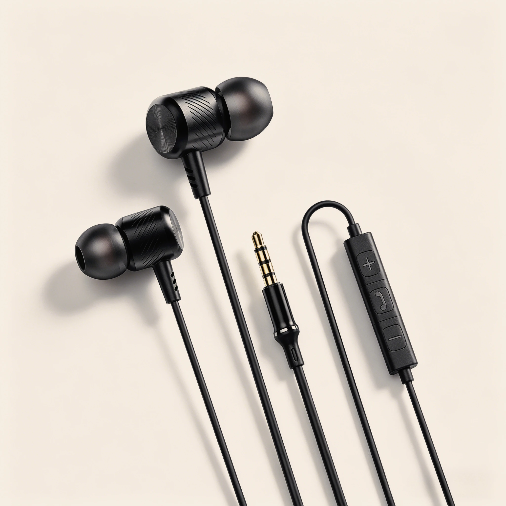 Écouteurs intra-auriculaires filaires avec prise de type C / 3,5 mm, écouteurs Dolby Audio avec microphone, parfaits pour l'utilisation avec un lecteur de musique avec micro