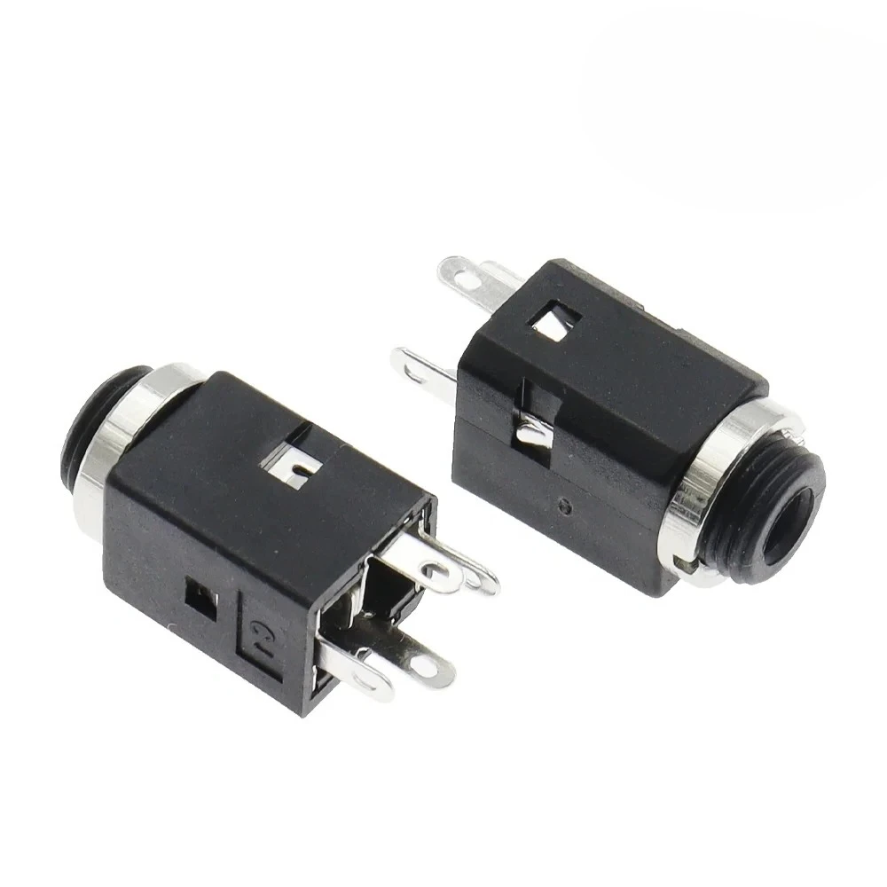 100PCS PJ-341 3,5 MM Vertikale Buchse 3Pin 4Pin 5Pin Stereo Buchse Jack mit Schraube 3,5 Audio 2/3/4 Pole Kopfhörer Loch – Detail 9