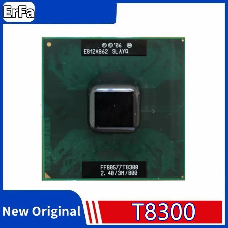 2 Duo T8300 SLAPA SLAYQ processore per Laptop CPU 2.4 GHz Dual Core Dual Thread 3M 35W Socket P