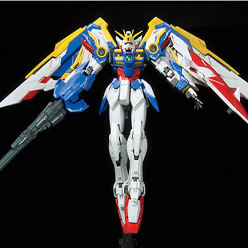 Bandai modello di assemblaggio originale RG 20 1/144 WING GUNDAM EW Gundam modello anime giocattoli vestito mobile robot ragazzo regalo