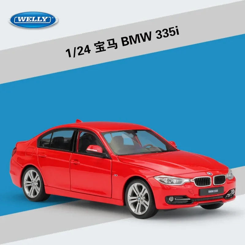 

Модель автомобиля из литого под давлением сплава WELLY 1:24 335i, детские игрушки и подарки