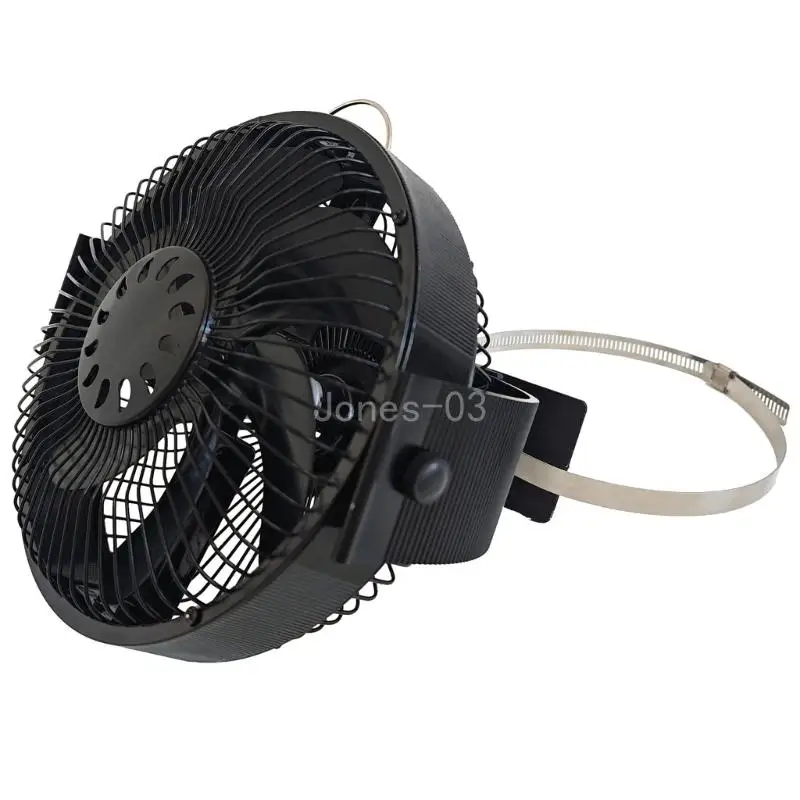 

Q6PE 6 Sheets Heat Powered Stove Fan Not Electric Fireplaces Fan for Gas Pellet Burning Stove