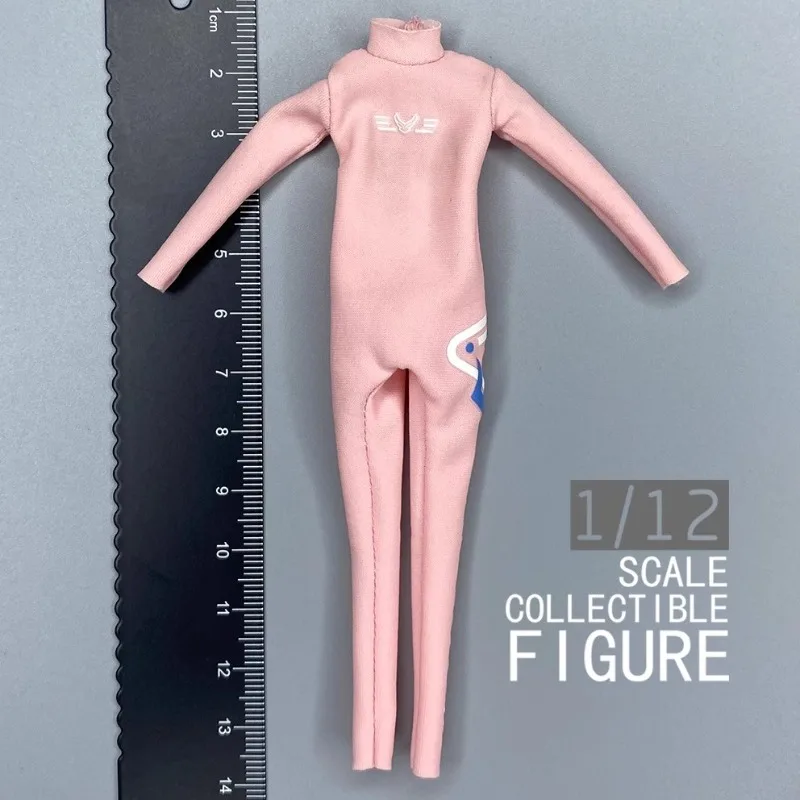 

JOYTOY масштаб 1/12 женщина-солдат розовый комбинезон одежда боди модель подарок для 6 дюймов фигурки аксессуар для тела