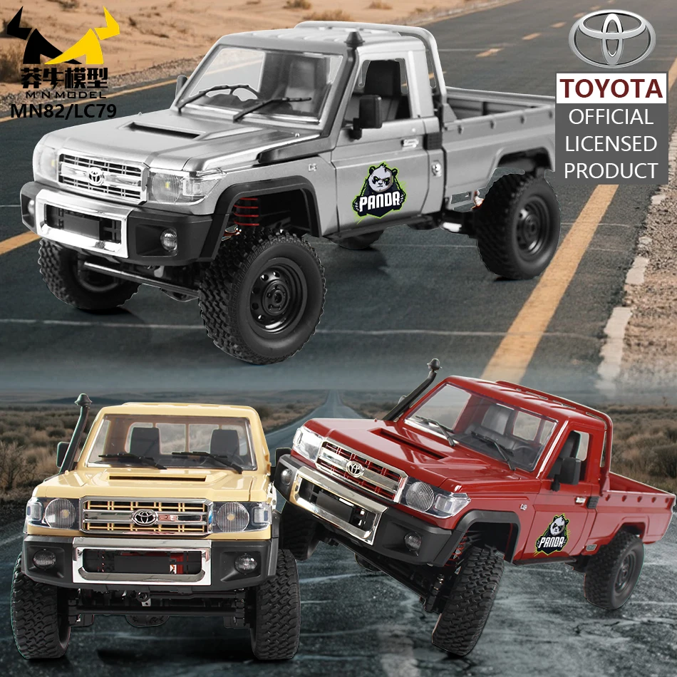 MN نموذج 4WD 1:12 RC LC79 سيارة الباندا على الطرق الوعرة تسلق مركبة كهربائية روك الزاحف شاحنة لعبة بيك اب للكبار هدية عيد
