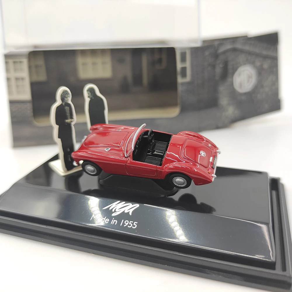 

Diecast 1/72 Scale SAIC MGA 1955 Sports Car Overland Mythology Alloy Car Model Collectible Toy Gift Souvenir Display