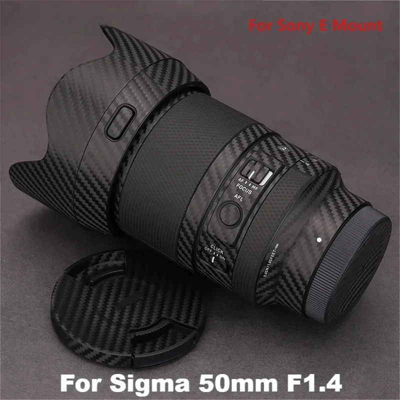 

For Sigma 50mm F1.4 DG DN ART (For Sony E Mount )Decal Skin Vinyl Wrap Film Lens Body Protective Sticker Coat 50mm F1.4 50 1.4
