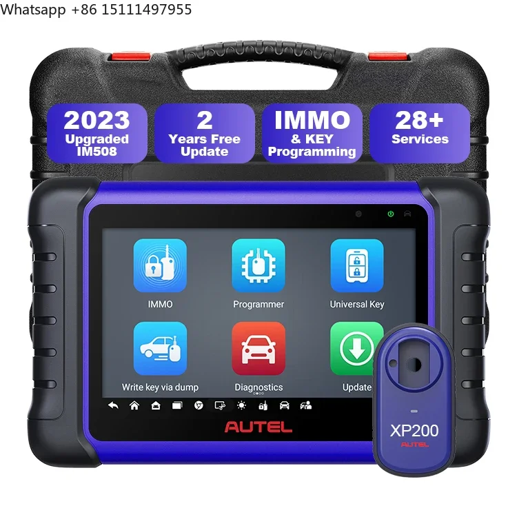 100% Original Autel MaxiIM IM508S IM508 Upgrade of IM100 Car Key Programmer Key Programming for All Cars Diagnostic Scanner