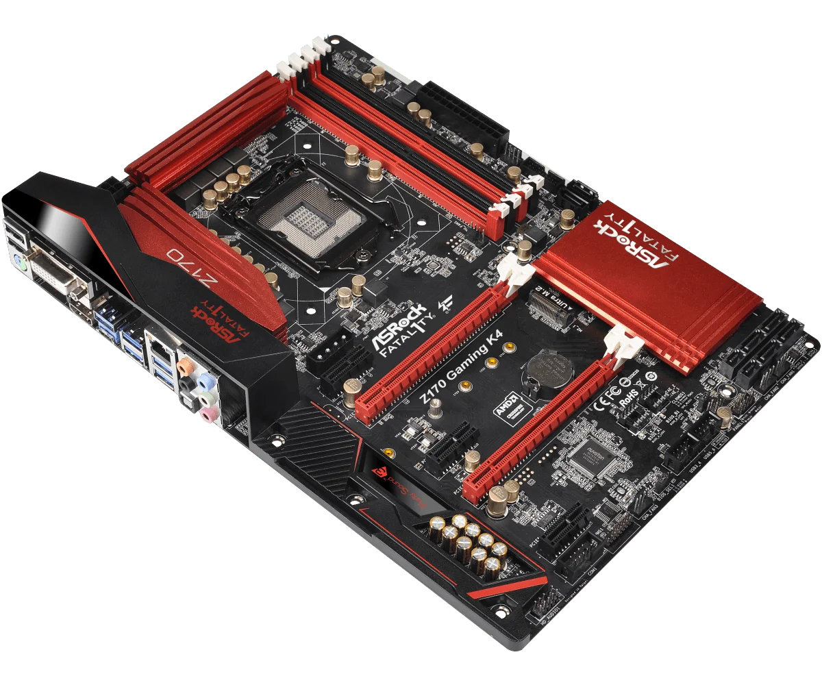 ASRock Fatal1ty Z170 Gaming K4 Motherboard LGA 1151 Intel Z170 support Core i5-7400 7100 6500 6300 G4520 7700 cpu DDR4 64GB