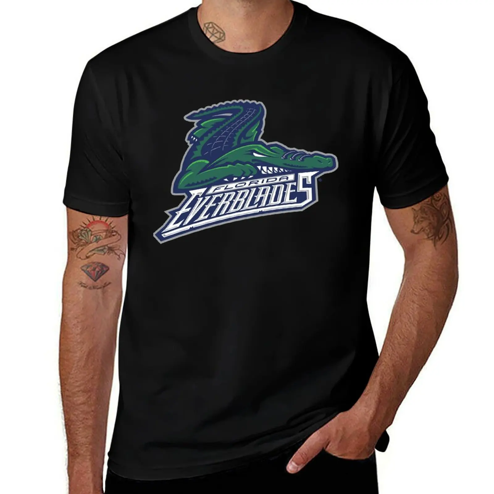 

Everblades-Florida T-Shirt man t shirt graphic black cotton t-shirt plain for man package T-Shirt