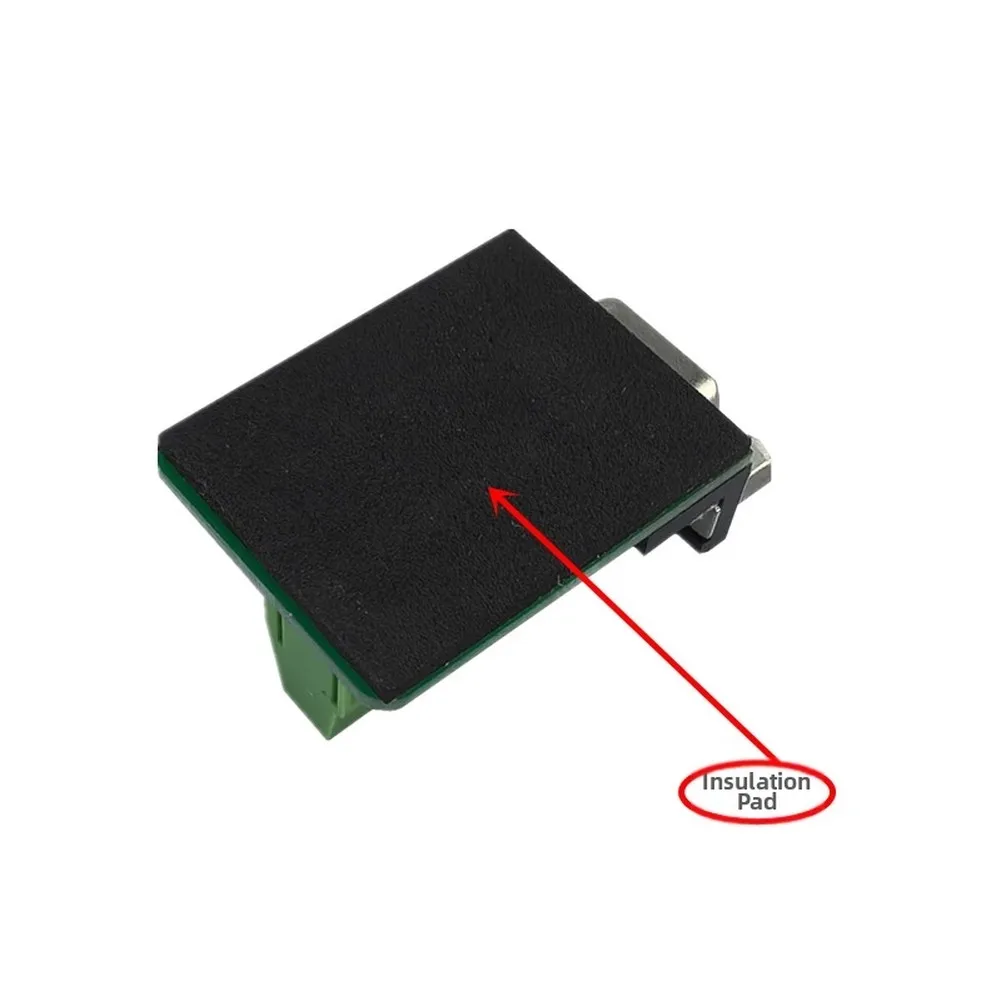Serial Port Adapter DB9 Terminal Block For Secure Wiring All-copper Construction Oxidation Resistant 5mm Pitch Spacing