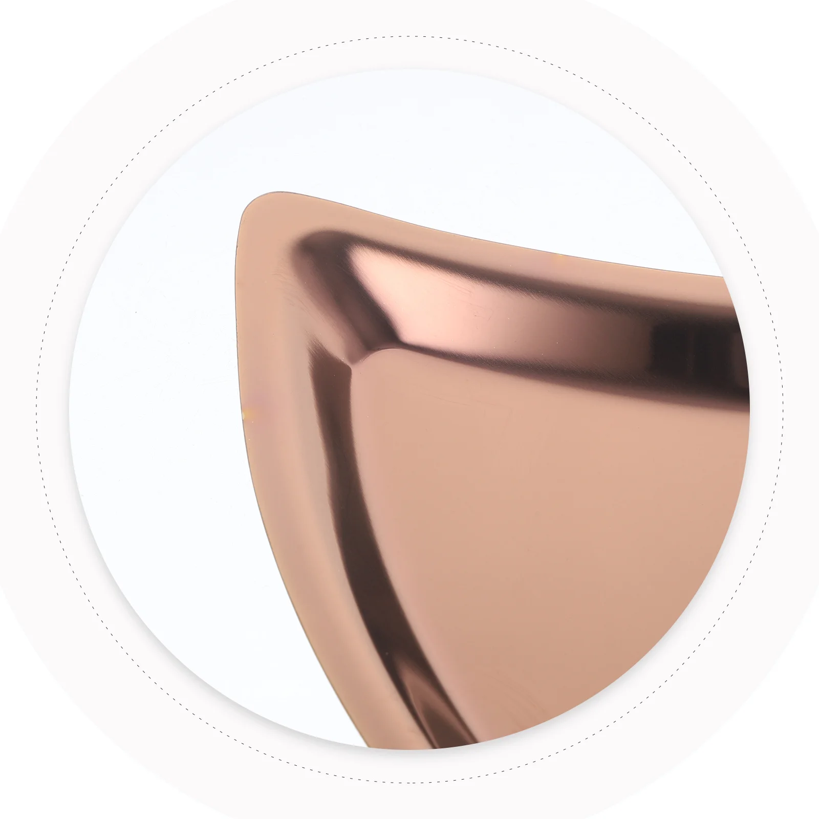 

Lip Shaped Stainless Steel Jewelry Tray Decorative Ring Earring Dish for Vanity Desktop Organizer Key Dish Jewelry Storage Tray