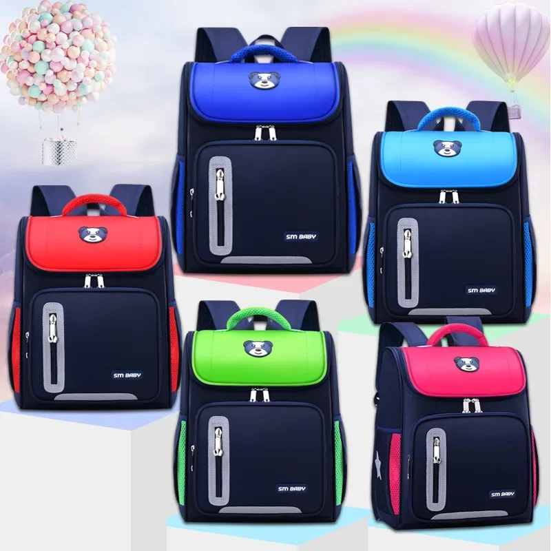 Children Backpack Primary School Student Schoolbag Spine Protection Load Reduction Boy Girl Large Capacity Kid Shoulder Bag New