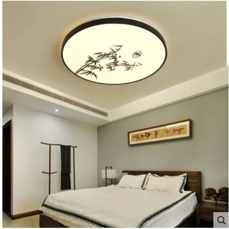 

Bedroom lamp simple modern new Chinese led ceiling lamp creative round corridor light