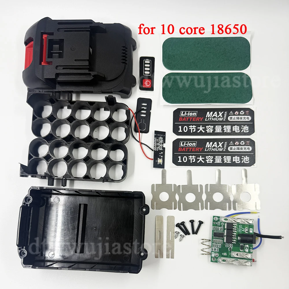 Kein Original für Makita Li-Ion Akku Aufbewahrungsbox Gehäuse PCB BMS Schutzplatine für Lomvum Zhipu Hongsong Jingmi Gehäuse – Detail 1