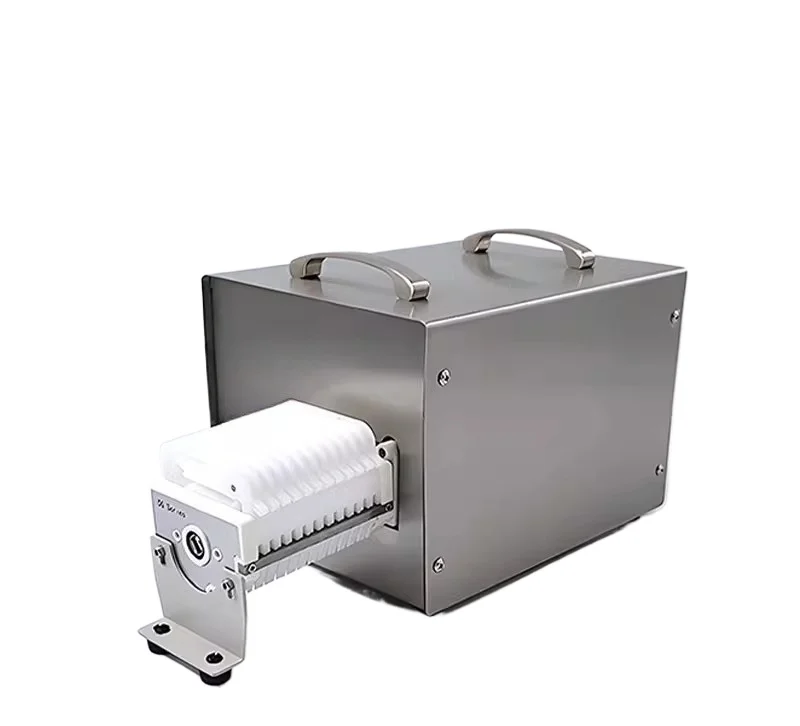 Frequency conversion peristaltic pump multi-channel stainless steel protective shell electrochemical