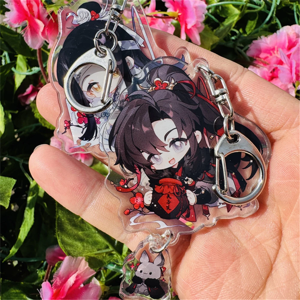 لعبة مو داو زو شي مؤسس الشيطان غراندماستر من زراعة الشيطاني أزياء تنكرية سلسلة مفاتيح ملحقات سلسلة المفاتيح