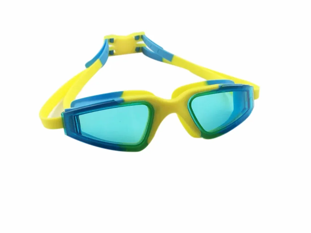 Occhialini da nuoto occhiali da nuoto in Silicone montatura grande con tappi per le orecchie uomo donna occhiali antiappannamento professionali HD accessori per il nuoto