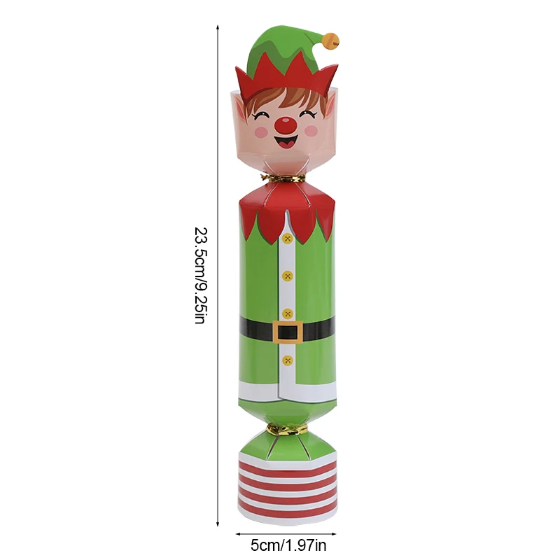 12/24Pcs Weihnachten Candy Box Cartoon Schokolade Geschenk Verpackung Boxen Frohe Weihnachten Party Dekoration Lieferungen Kinder Neue Jahr geschenk – Detail 7