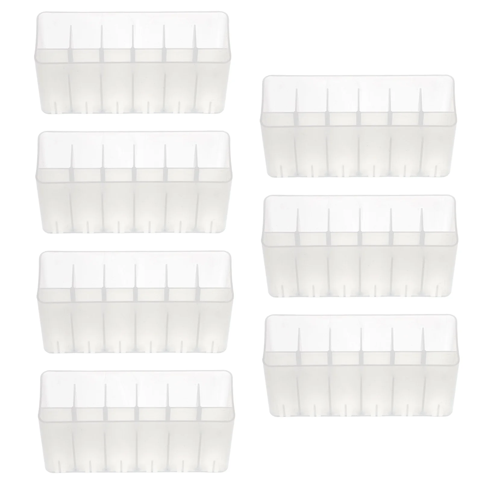 

7 Pcs Holder Marker Storage Box Pen Holders Office Supply Organizer Plastic Container