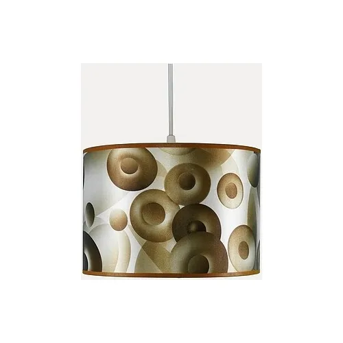 Senay Lighting Si̇li̇ndi̇r Fabric Avi̇ze Sarkit-Coffee