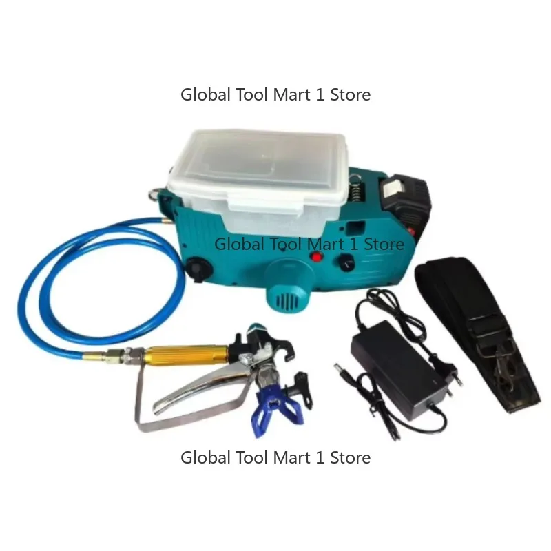 Mini air Compressor Car Paint Nan=o Water High Pressure air Atomization 550w 1700ml Automatic Mini Automatic Spray G-un