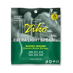 ZIKO Electric Guitar String Nickel Strings DEG-009 Professional High Quality String Suitable for Electric Guitar Accessories