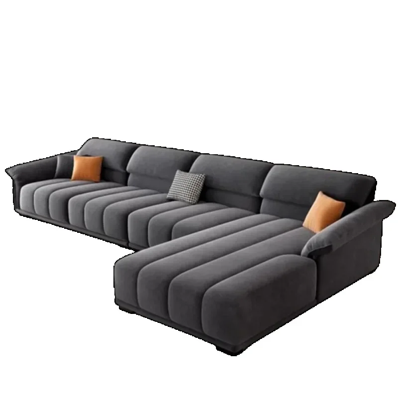 Minimalist Living Room Sofas Modern Nordic Luxury Black Sofa Sectional Lazy Salas Y Sofas Muebles Elegantes Modernos Furniture