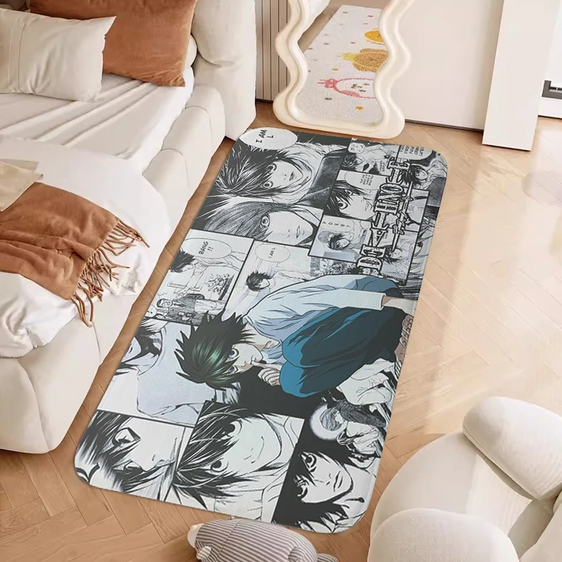 Entrance Door Doormat G-Death Note Bedroom Porch Foot Mat Non-slip Balcony Bathroom Rug Living Room Carpet Home Decor Items