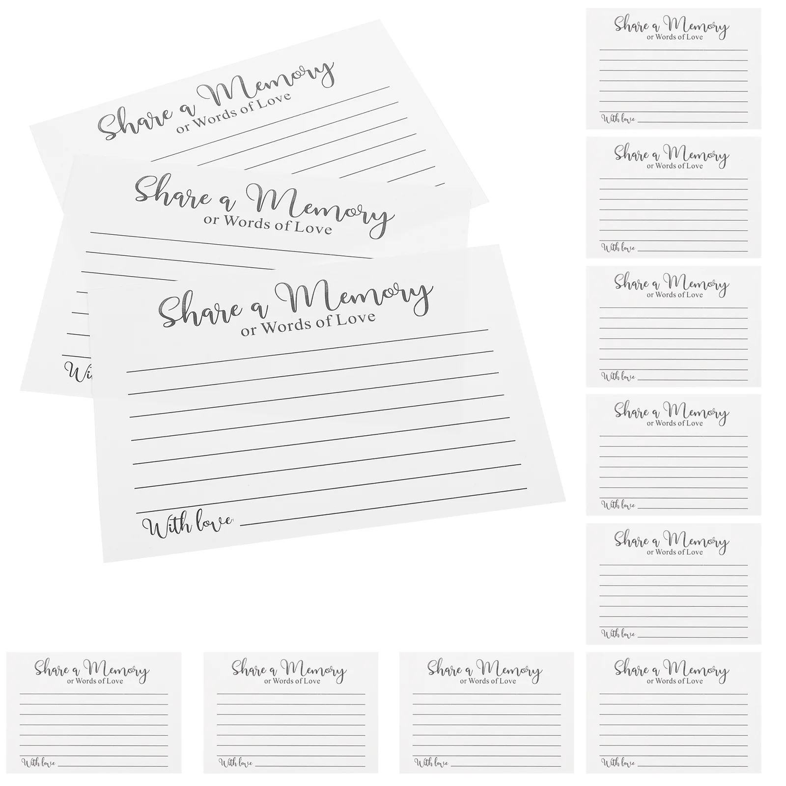 

50Pcs Congratulation Cards Exquisite Patterns Fine Workmanship Suitable for Various Occasions Congratulation Cards