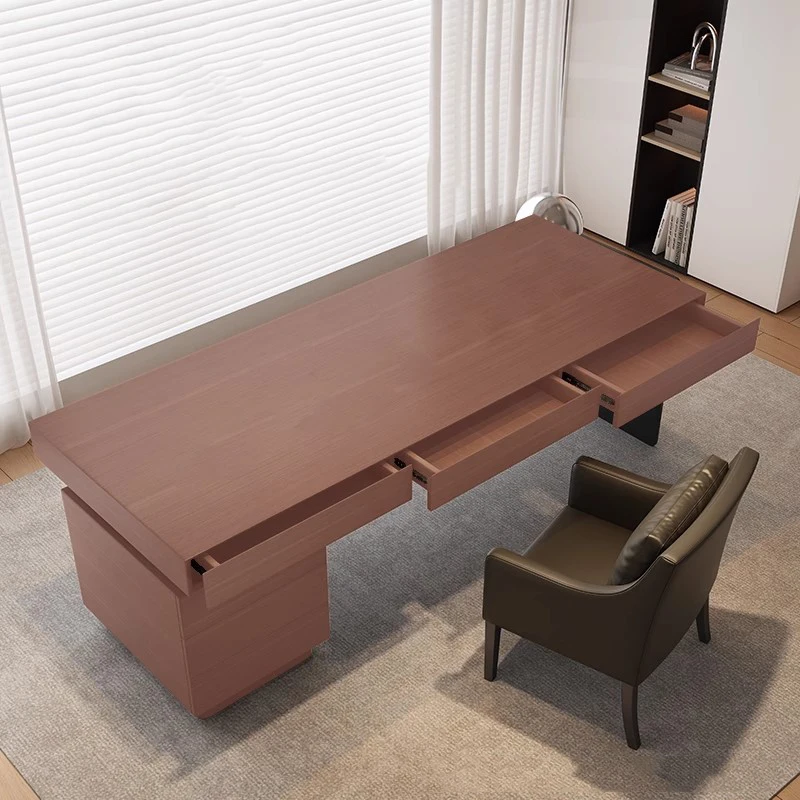 Peiqi مكتب مكتب فاخر طويل ألعاب الكمبيوتر الحديثة الدائمة مكتب مكتب غرفة نوم الديكور مؤتمر Meuble Bureau أثاث المنزل #5