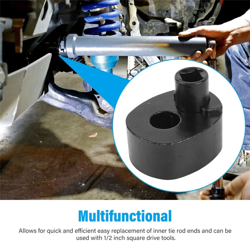 

AS60-Inner Tie Rod Wrench Removal Tool 1.3-1.65In Rod End Spanner For Automotive For Car Engineering Projects