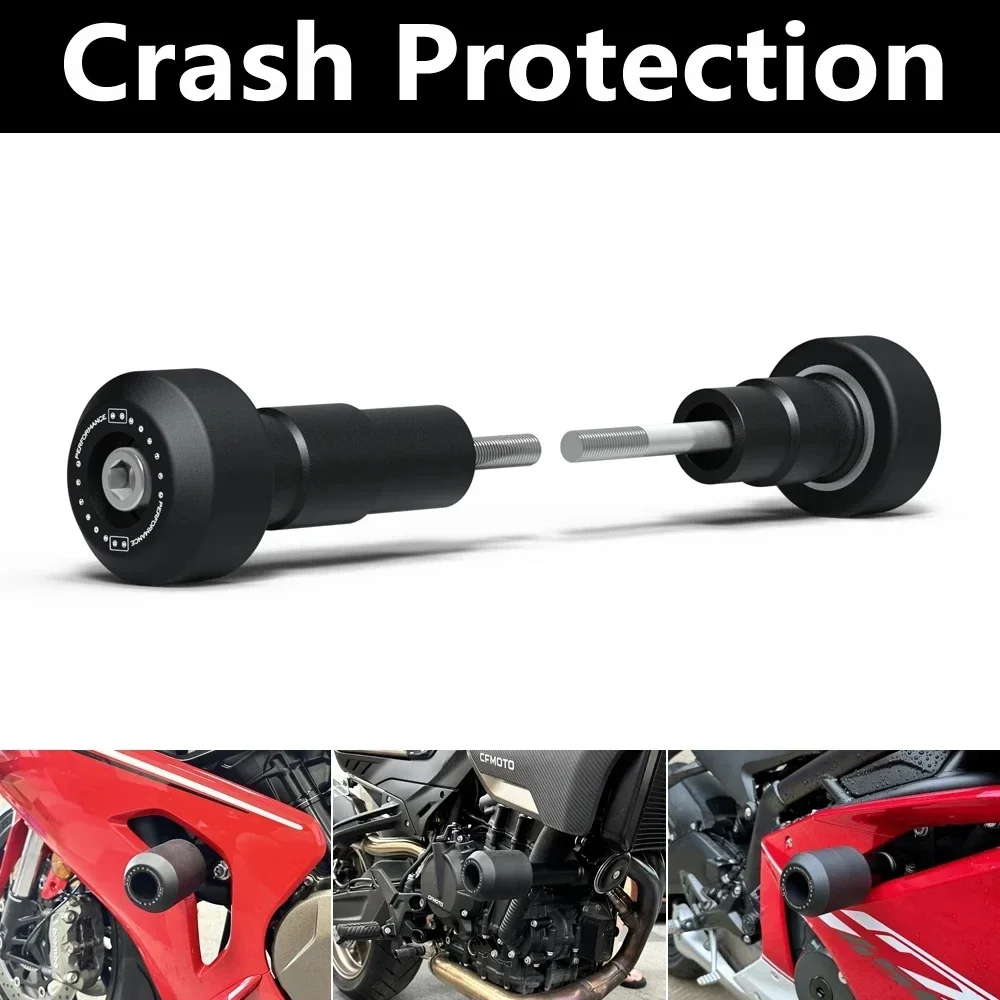 For Ninja 650 / Urban / Tourer / Performance 2017-2023 Crash Protection Bobbins