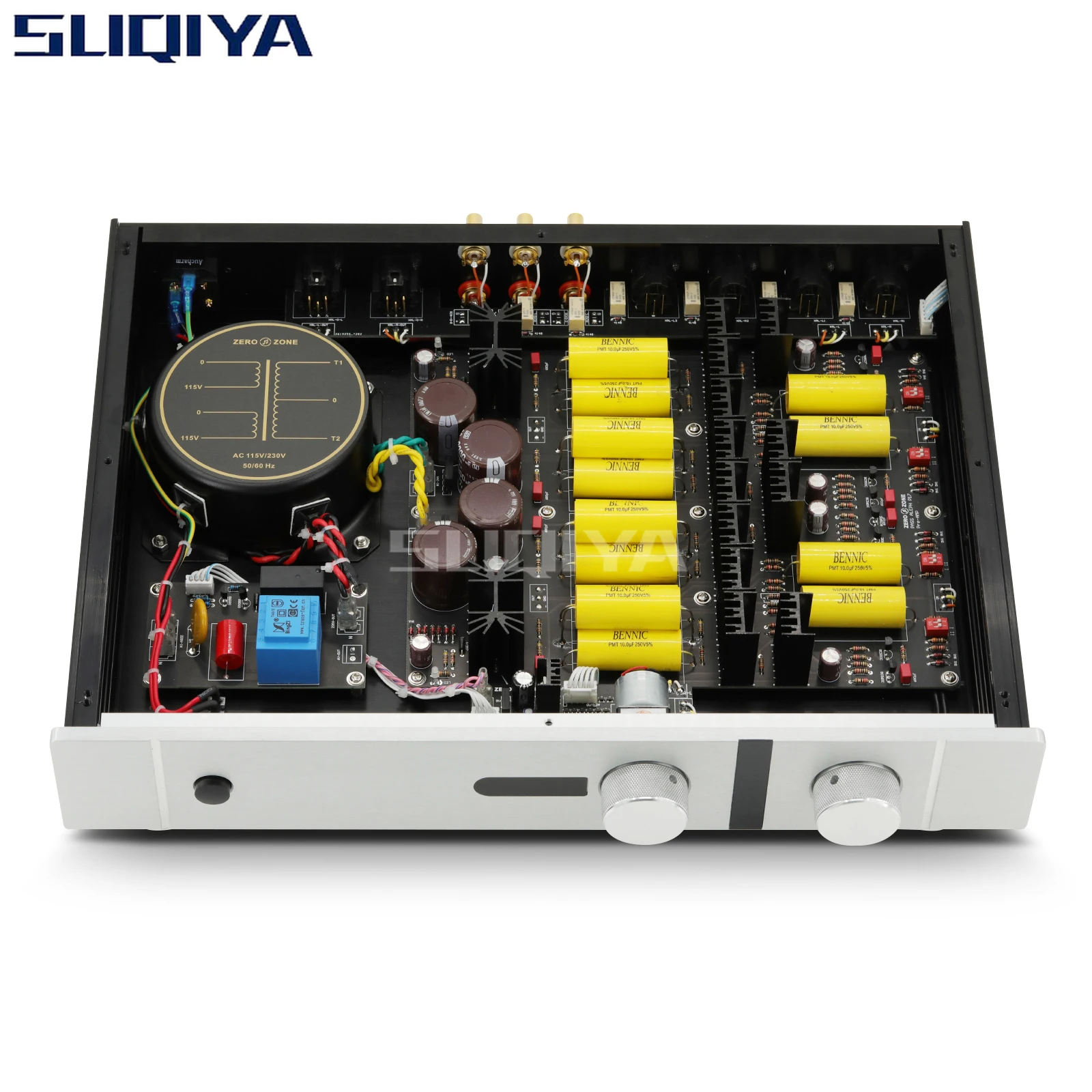 SUQIYA-HIFI PASS P17 MOSFET Class A Balanced Preamplifier Base on PASS 1.7 Circuit With Remote Control