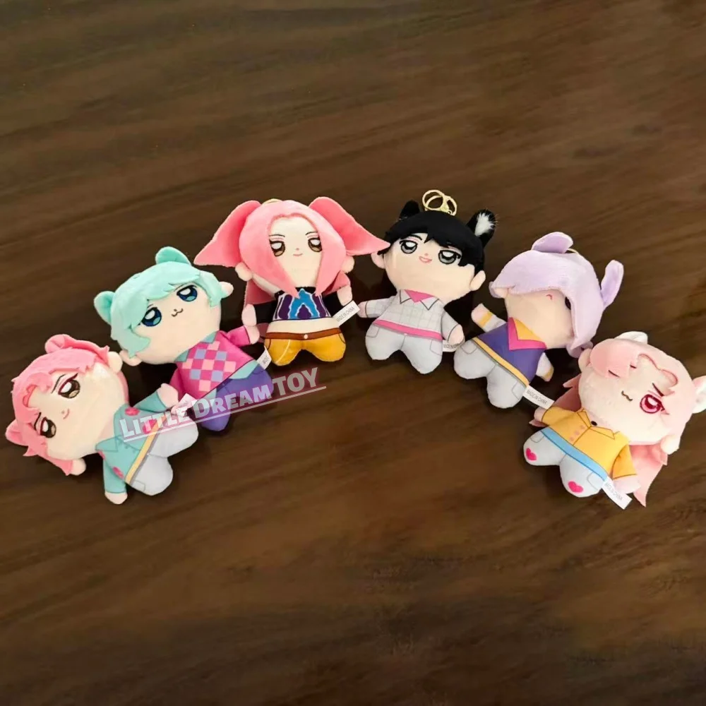 

Saja Boys Plush Pendant Kpop Demon Hunters Plushies Stuffed Doll Toys Keychain Romance Mystery Abby Baby Jinu Kids Xmas Gifts