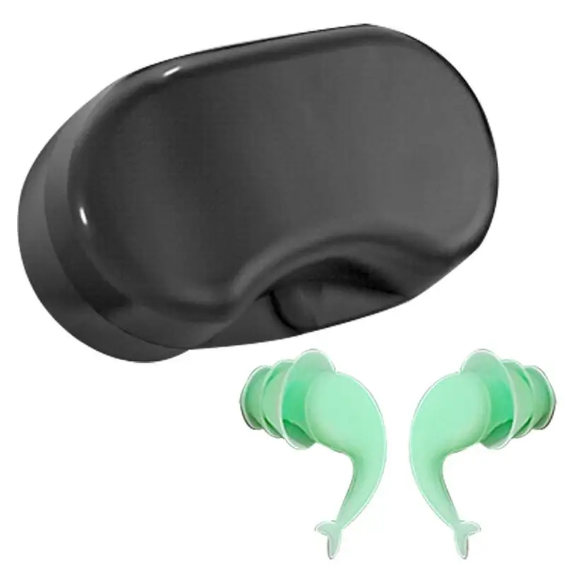 Soundproof Earplugs For Sleeping Soft Silicone Ear Muffs Noise Protection Travel Reusable Protection Sound Blocking Ear Plugs