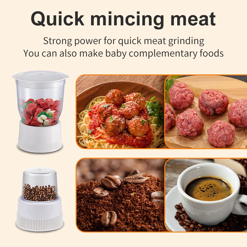 Sokany 4 in 1 Stainless Steel Blades Multi-purpose Electric Juice Extractor Easy to Clean