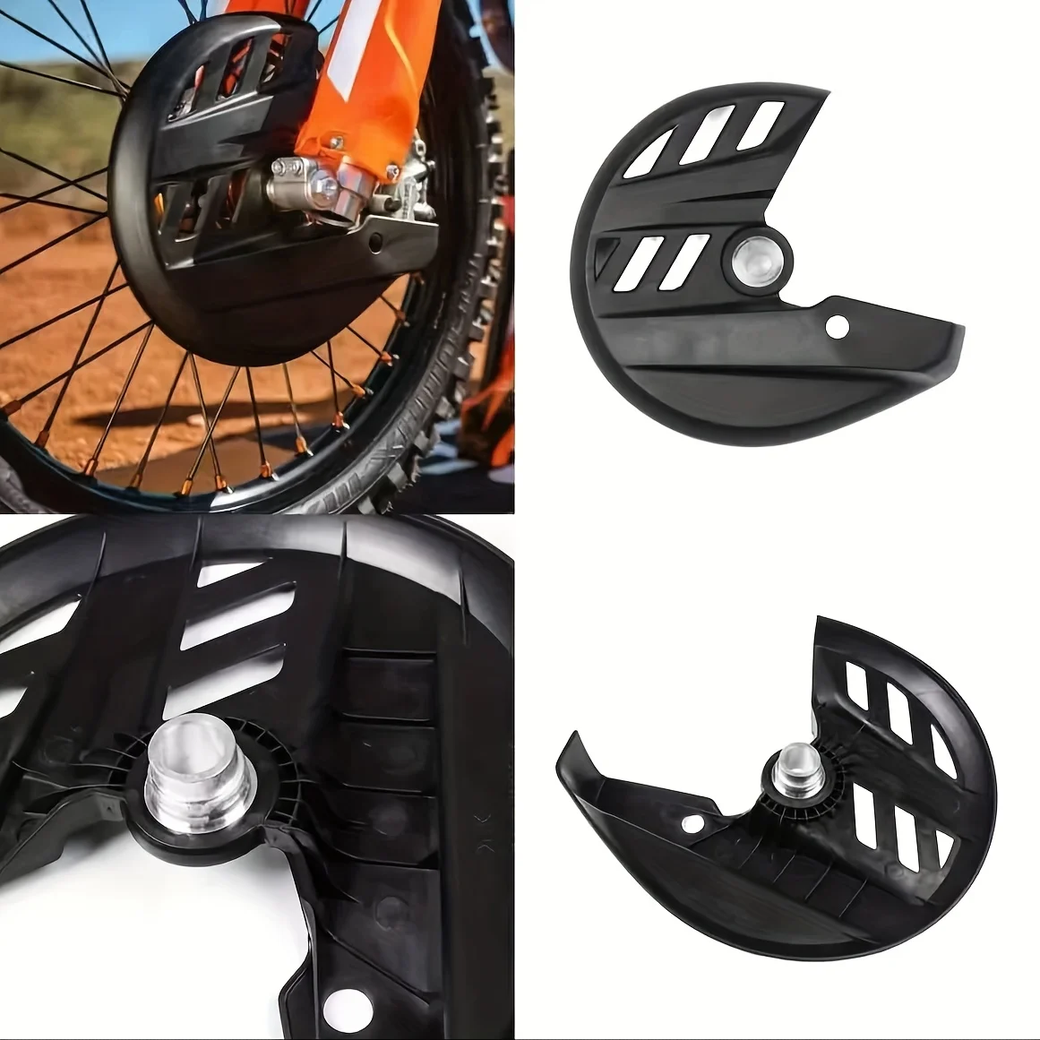 Originale verdickte vordere Bremsscheibenabdeckung für Motorräder, Bremsscheiben-Schutzgehäuse passend für KTM XCW/XCF-W/EXC/EXC-F/SX