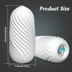 Male Masturbator Cup Soft Realistic Vagina Pocket Sex Toys for Men Penis Stimulator Silicone Artificial Vagina Adult Goods