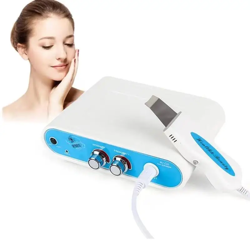 

Ultrasonic Skin Scrubber Deep Face Cleaning Tool Remove Grains And Pimples Peeling Blackhead Remover Beauty Ultra Sonic Cleaner